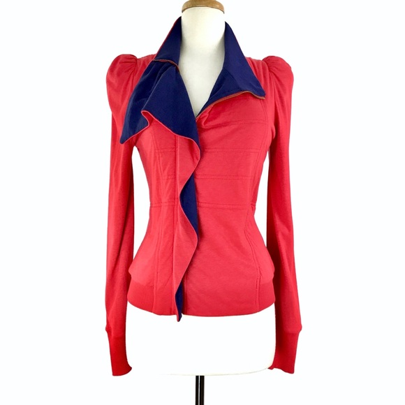 Marc By Marc Jacobs Jackets & Blazers - SOLD. Marc by Marc Jacobs Red Fleece Zip Up Jacket